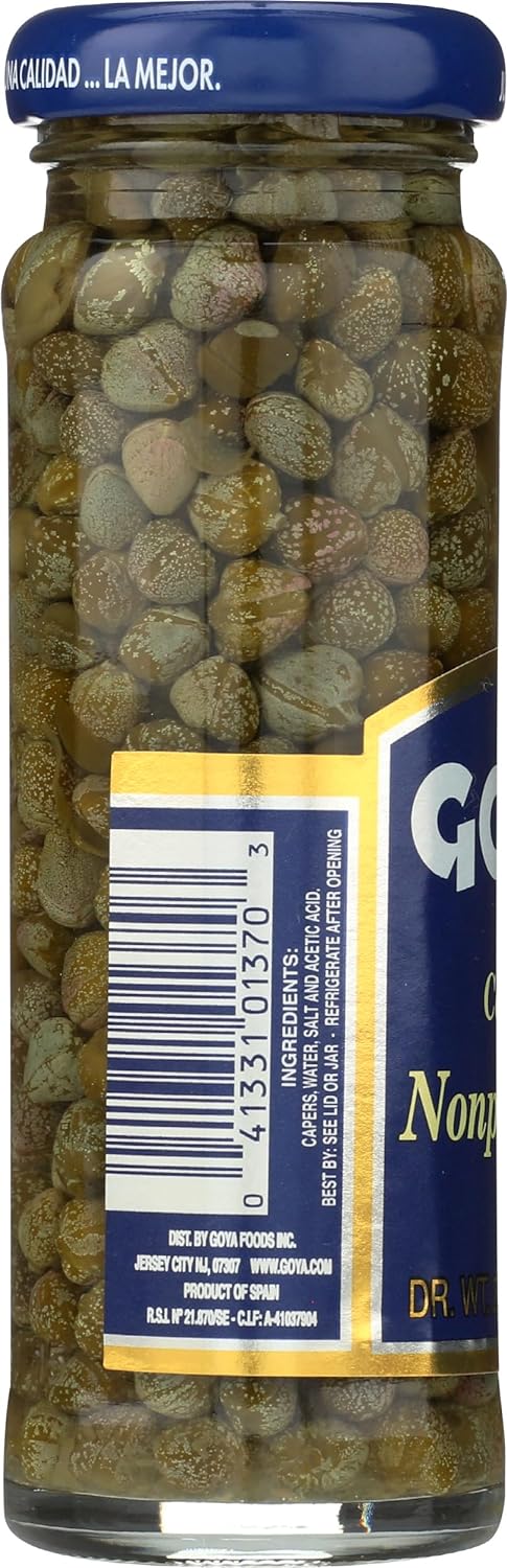 Goya, Capers Spanish Nonpareils, 2.5 Ounce - Case 1