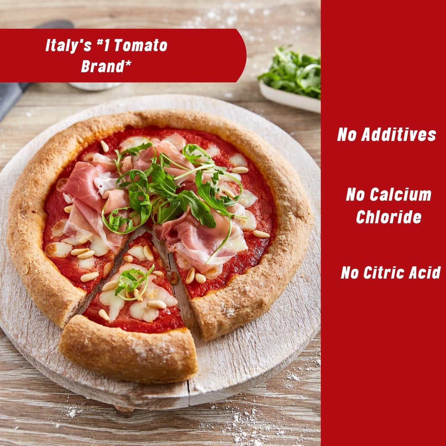 Mutti Positano Sauce for Pizza with Garlic & Oregano, 14 oz. | Italy’s #1 Brand of Tomatoes | Tomato Sauce for Pizza | Vegan Friendly & Gluten Free | No Additives or Preservatives - 1 Case