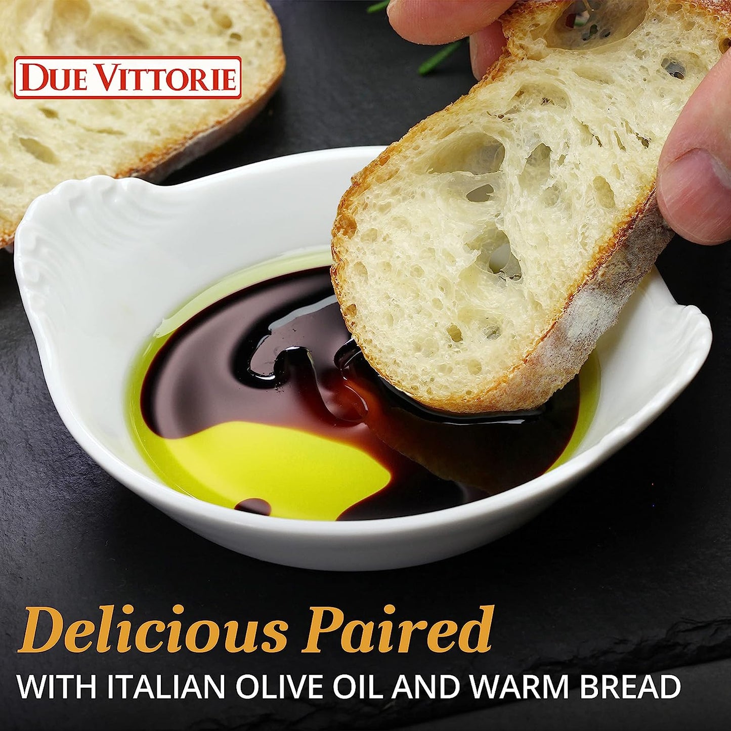 Due Vittorie Argento Silver Barrel Aged Balsamic Vinegar of Modena IGP, All-Natural Artisanal Premium Vinegar Aceto Balsamico di Modena IGP Italy, Gourmet Italian Food - 8.45 fl oz / 250ml - Case 1