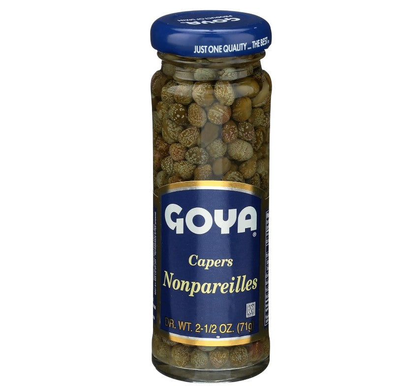 Goya, Capers Spanish Nonpareils, 2.5 Ounce - Case 1