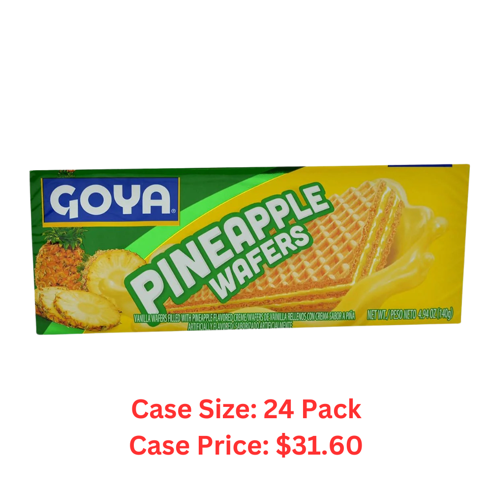 Goya, Pineapple Wafers, 140 Grams(gm) - Case 1