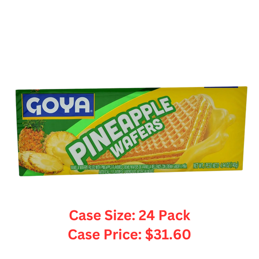 Goya, Pineapple Wafers, 140 Grams(gm) - Case 1