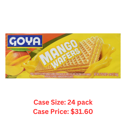 Goya, Mango Wafers, 140 Grams(gm) - Case 1