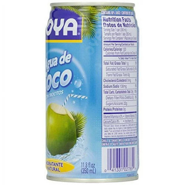 Goya Coconut Water with Pulp, 11.8 Oz - Case 1