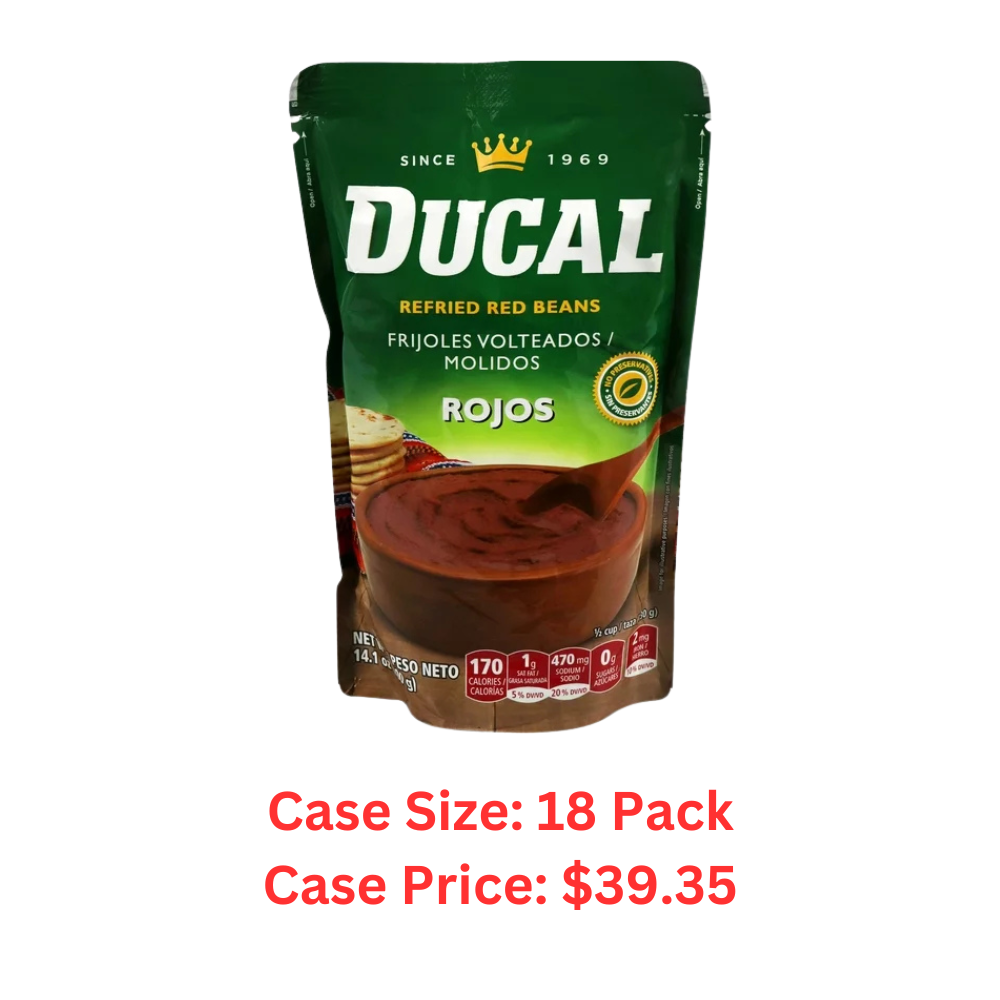 Ducal Red Refried Doy 14.1oz - Case 1