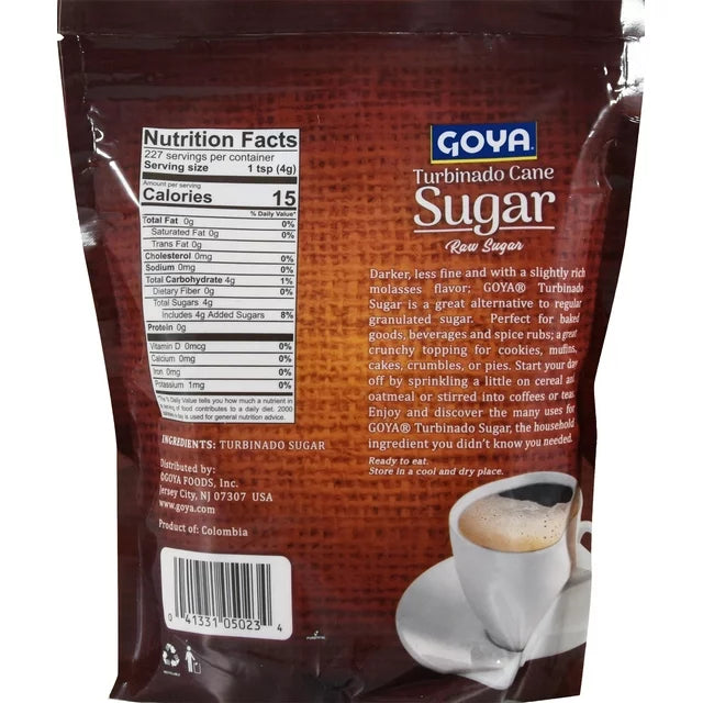 GOYA Turbinado Cane Sugar 32 Oz - Case 1