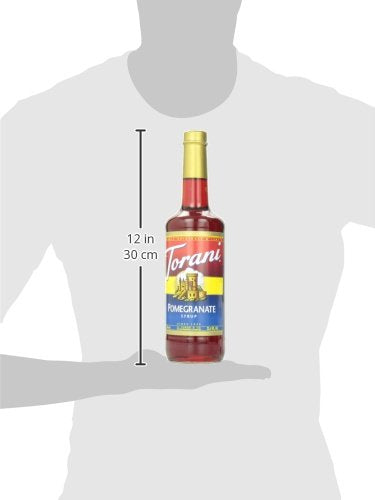 Torani Pomegranate Drink Syrup, 750mL - 1 Case