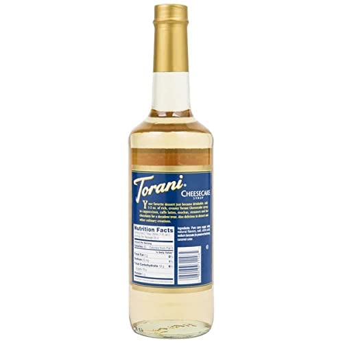 Torani Cheesecake Syrup, 750 ml - 1 Case