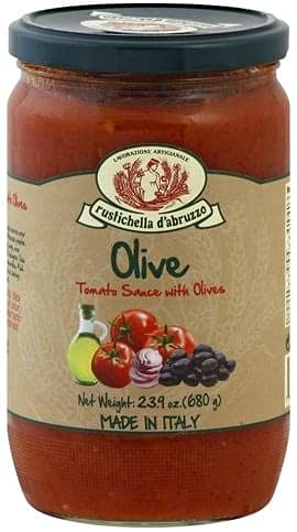 Rustichella D' Abruzzo Olive Pasta Sauce, 24 Fluid Ounce - Case 1