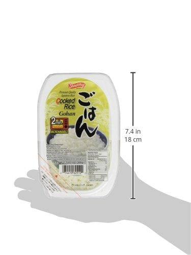 Shirakiku Cooked Rice, 7.05 Ounce Case 1