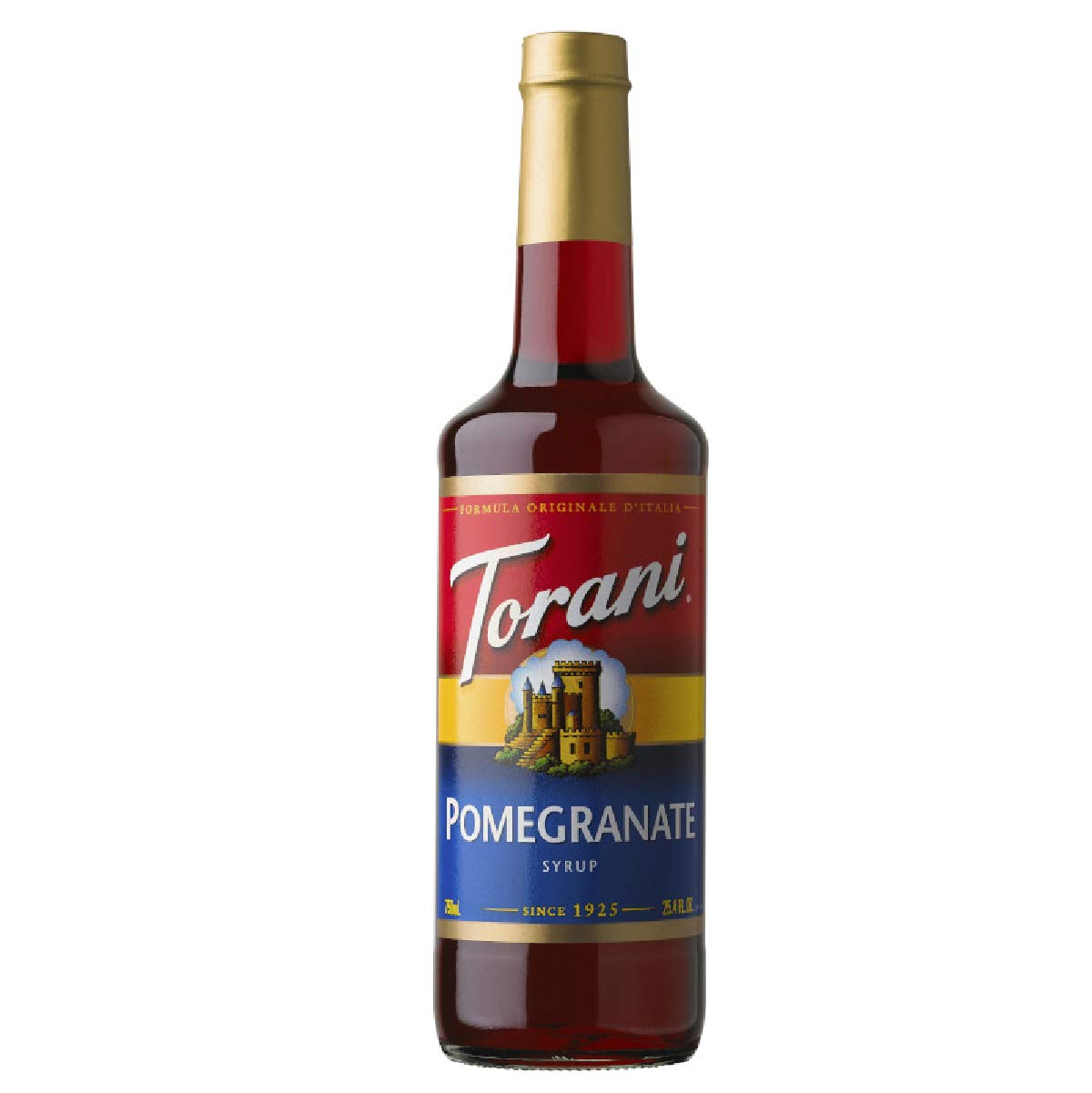 Torani Pomegranate Drink Syrup, 750mL - 1 Case