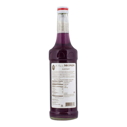 Monin - Lavender Syrup, Aromatic and Floral, Natural Flavors, Great for Cocktails, Lemonades, and Sodas, Non-GMO, Gluten-Free (750 ml) - Case 1