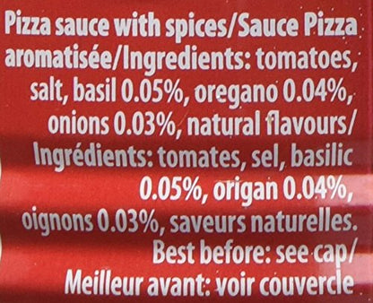 Mutti Pizza Sauce with Basil & Oregano, 14 oz | Italy’s #1 Brand of Tomatoes | Fresh Taste for Cooking | Canned Sauce | Vegan Friendly & Gluten Free | No Additives or Preservatives - 1 Case