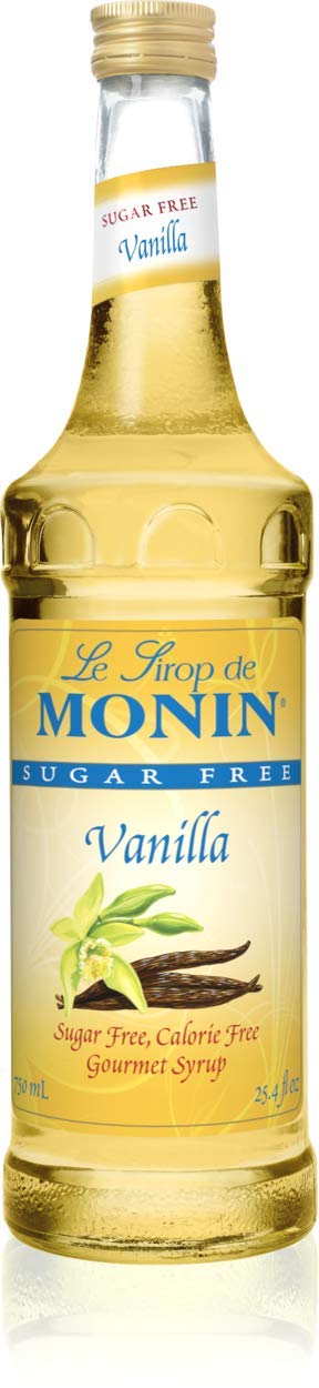 Monin O'free Sugar Free Vanilla Syrup 750ml - Case 1