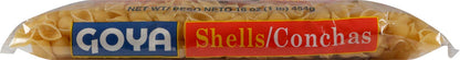 Goya Shells Enriched Macaroni, 16 oz - Case 1