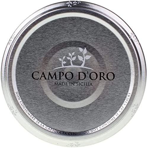 CAMPO D'ORO CHOCOLATE SPREAD 6,3 oz Dark chocolate sweet cream Modica PGI. Dark Chocolate spread with milk. Italian chocolate, chocolate butter for breakfast. 100% Made in italy - 1 Case