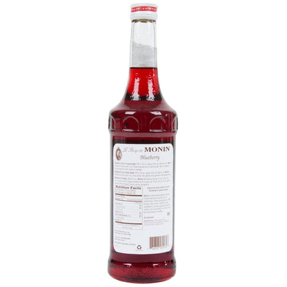 Monin Blueberry Syrup 750ml (25.4oz) - Case 1