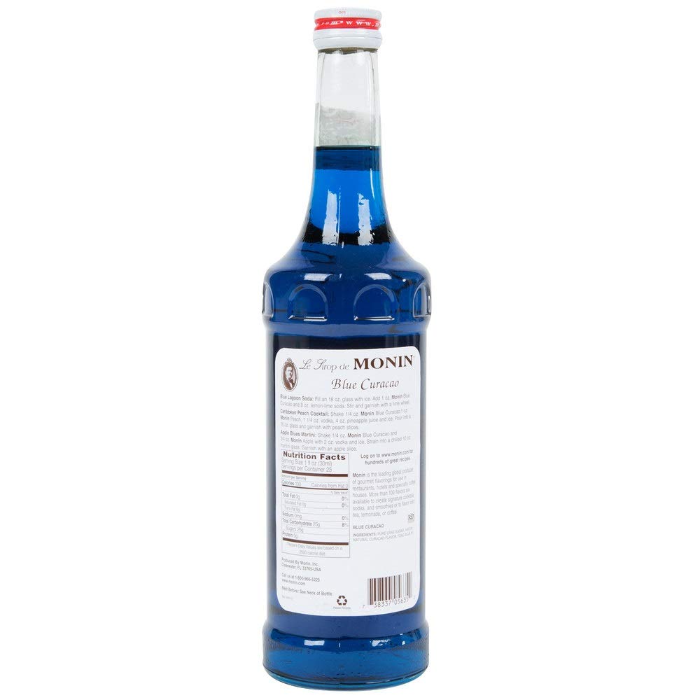 Monin Blue Curacao Syrup - Case 1