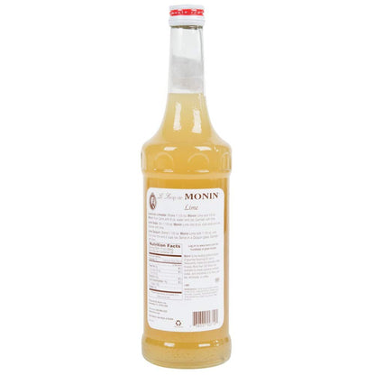 Monin Lime Syrup 750 ml - Case 1