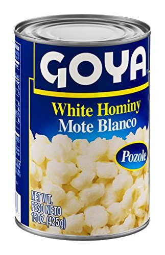 Goya Bean Hominy White, 15 oz - Case 1