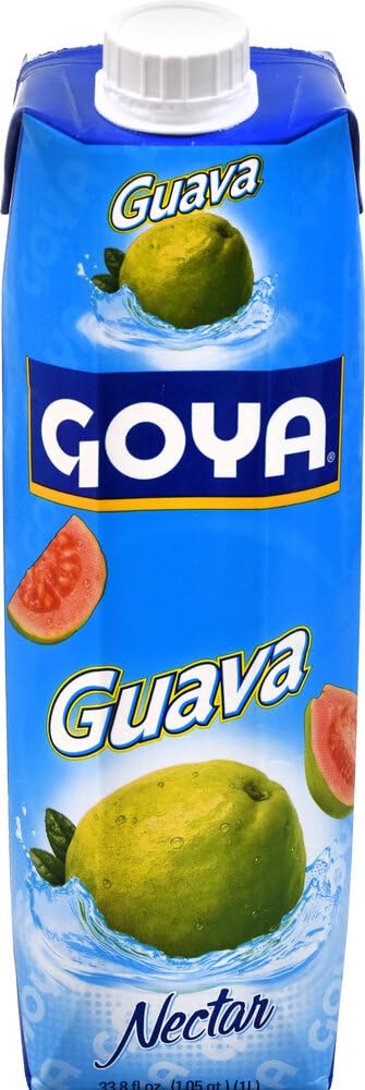 Goya Guava Nectar, 33.8 Ounce - Case 1