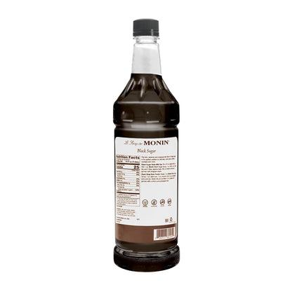 Monin - Black Sugar Syrup (1 Liter) - Case 1