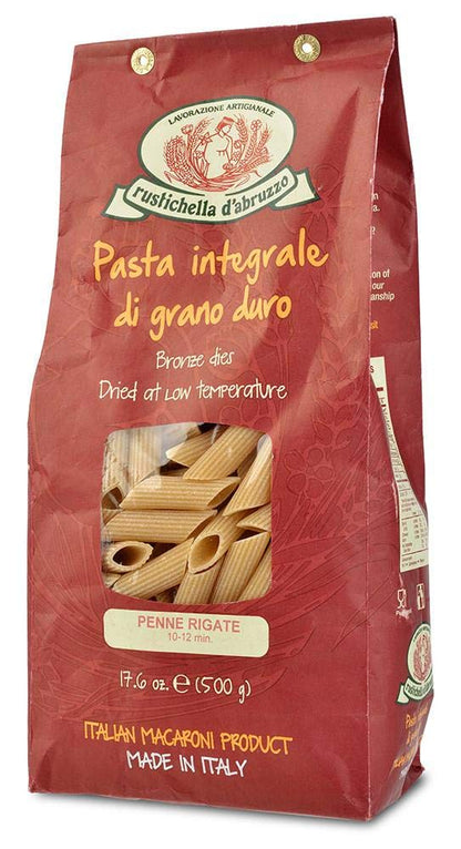 Rustichella d'Abruzzo Whole Wheat Penne Rigate - Case 1