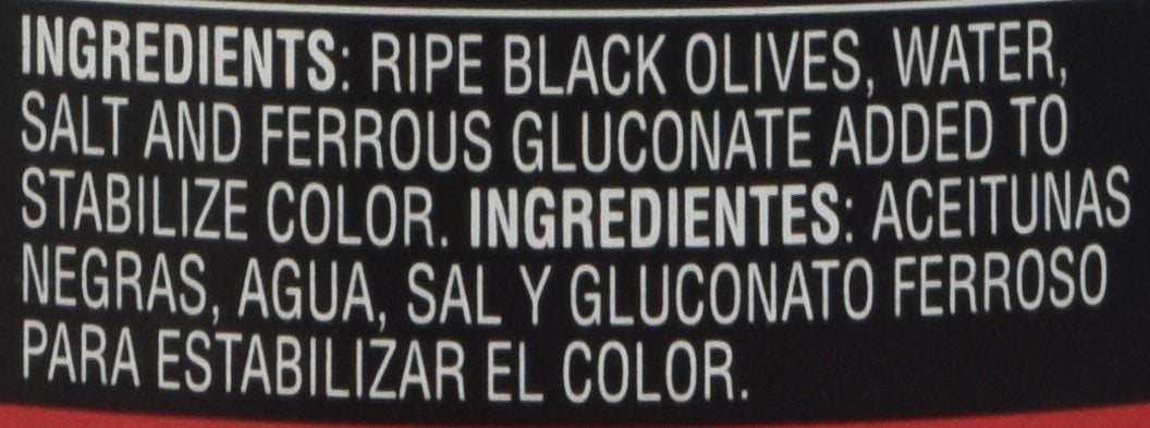 Goya, Large Pitted Ripe Black Olives, 170 Grams(gm) - Case 1