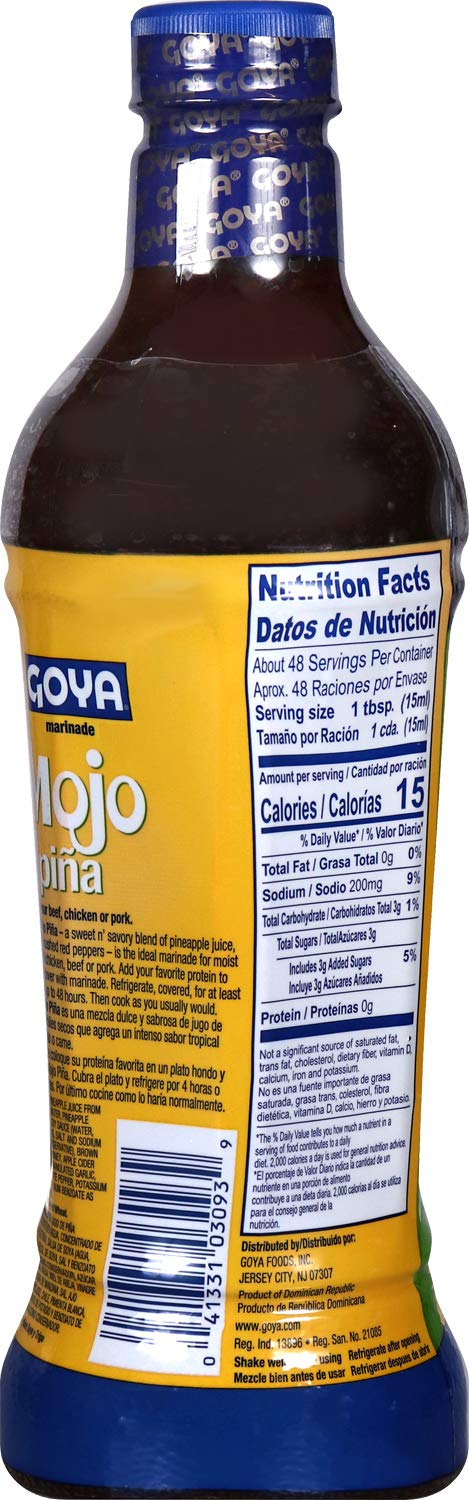 Goya Mojo Criollo with Pinapple, 24.5 oz - Case 1