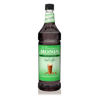 Monin 1 Liter Premium Iced Coffee Concentrate - Case 1