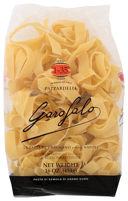 Garofalo No.1-35 Pappardelle Semolina Pasta, 16 oz - 1 Case