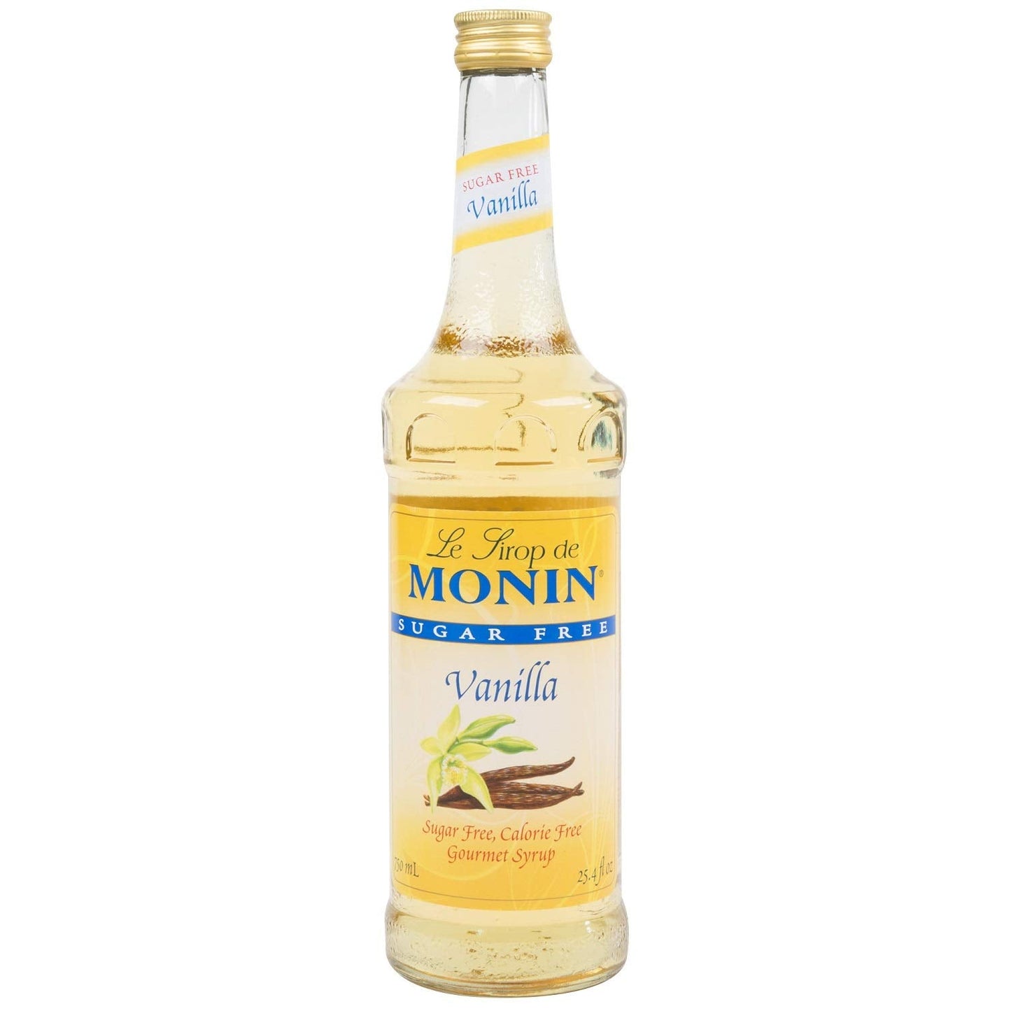 Monin O'free Sugar Free Vanilla Syrup 750ml - Case 1