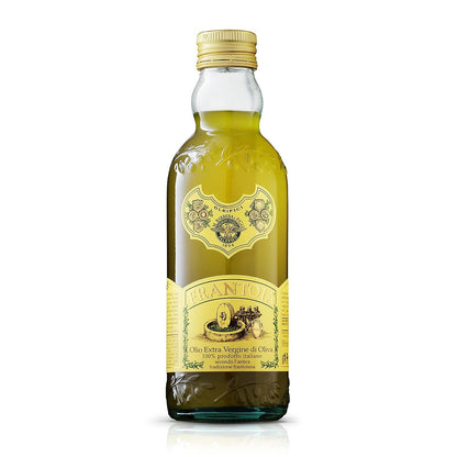 Frantoia Extra Virgin Olive Oil from Italy - Fruity, Unfiltered, Cold Extracted Authentic Sicilian Olive Oil - Fresh Harvest Imported Olive Oil From Italy (16.9 Fl Oz) - 1 Case