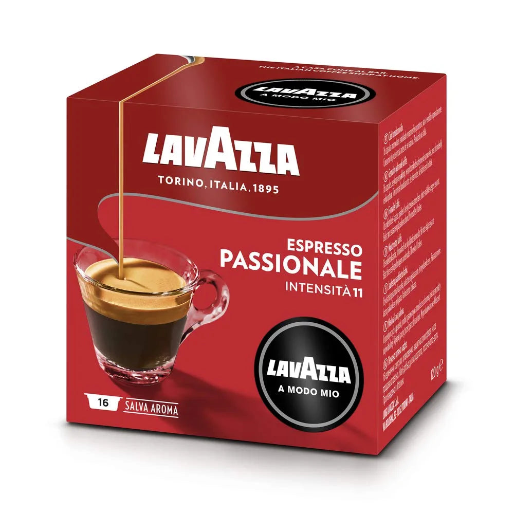 Lavazza A Modo Mio Espresso Passionale 16 per pack - Pack of 2