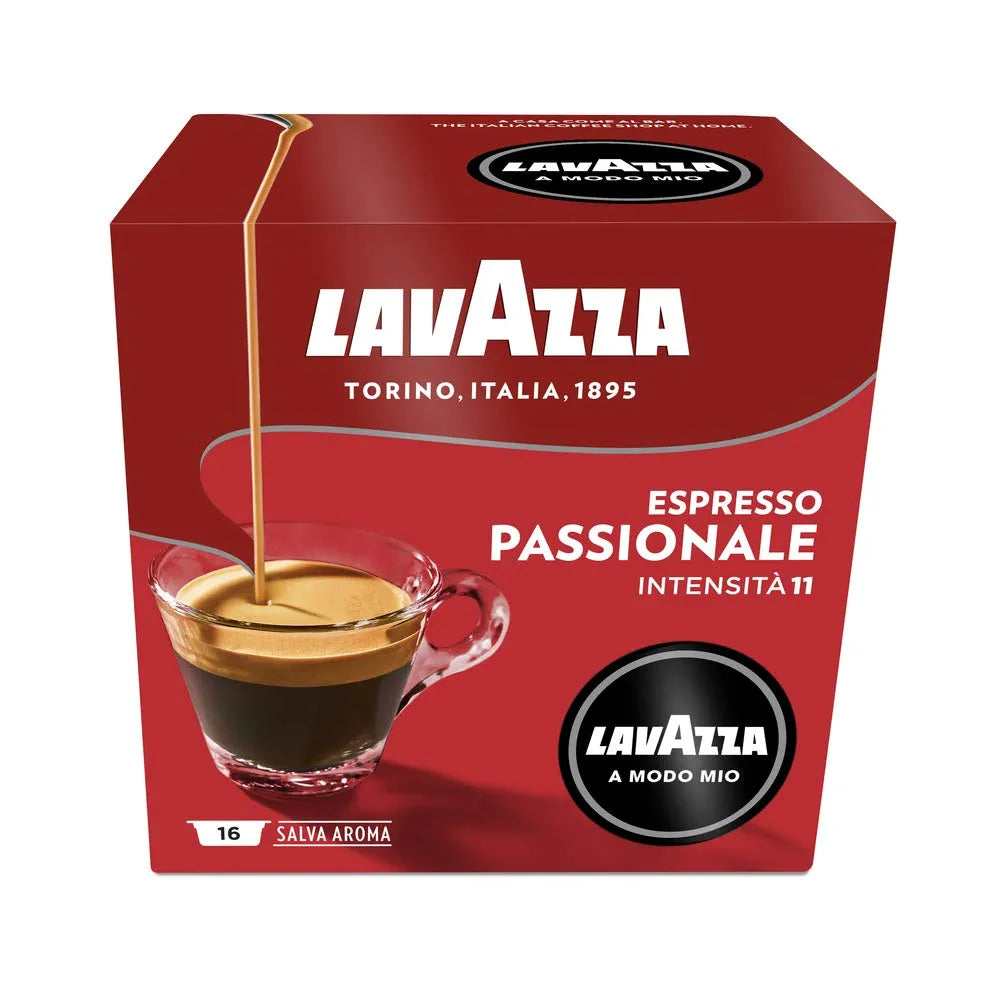 Lavazza A Modo Mio Espresso Passionale 16 per pack - Pack of 2