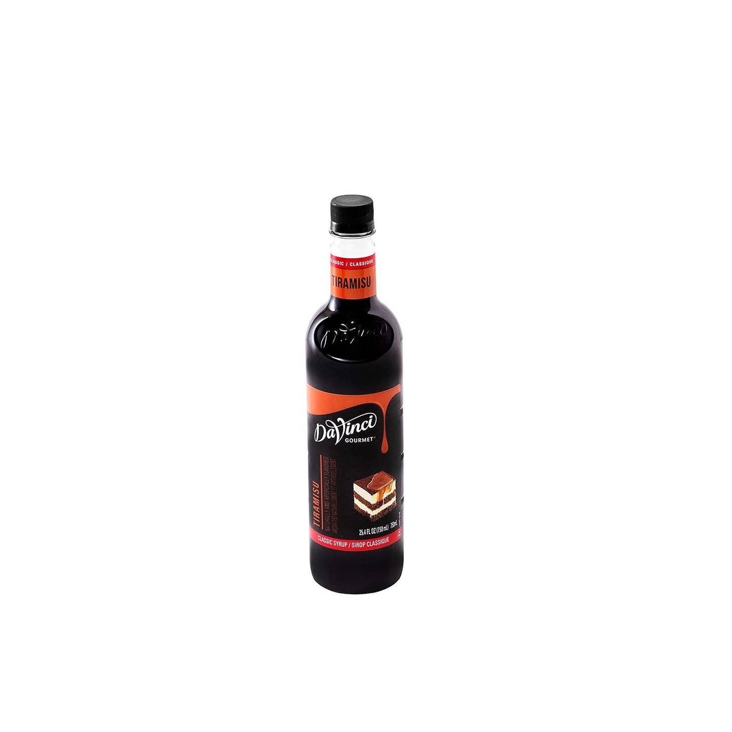 DaVinci Gourmet Classic Tiramisu Syrup, 25.4 Fluid Ounce - Case 1