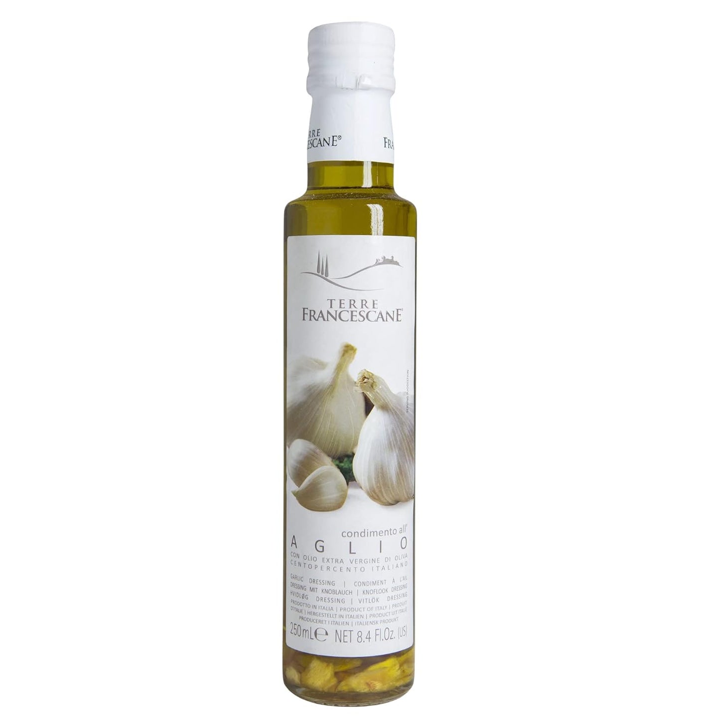 Garlic Infused Extra Virgin Olive Oil - Dressing Extra Virgin Olive Oil - Case 1