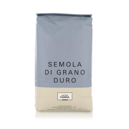 Molino Pasini Durum Semola Flour for Homemade Pasta, 1 Kg / 2.20 Lb - 1 Case