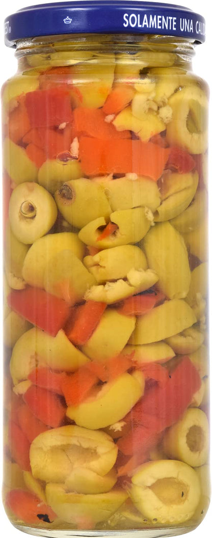 Goya Salad Olives, Pitted Manzanilla and Pimientos 7 Ounce - Case 1