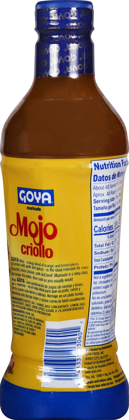 Goya Foods Mojo Criollo Marinade, 24 Ounce - Case 1