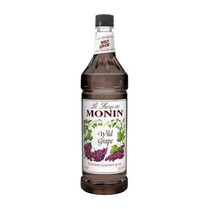 Monins Wild Grape Syrup 1 Liter - Case 1