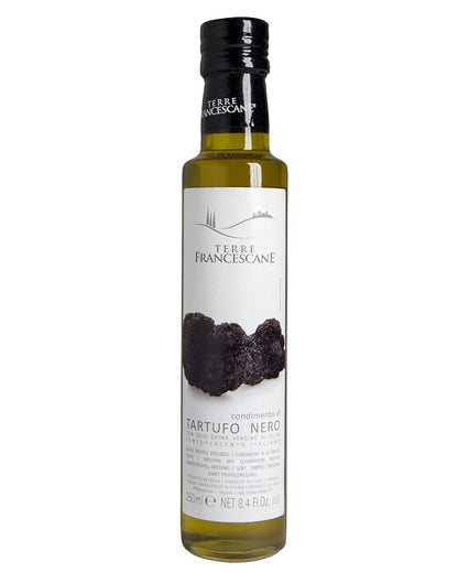 Black Truffle Dressing with 100% ITALIAN Extra Virgin Olive Oil - 250ml - 8.45 Fl oz | Directly imported from selected artisanal farms in Italy - Case 1