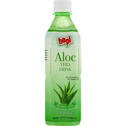 Hapi Alo Vera Drink, Original, 16.9 Fl Oz,- Case 1