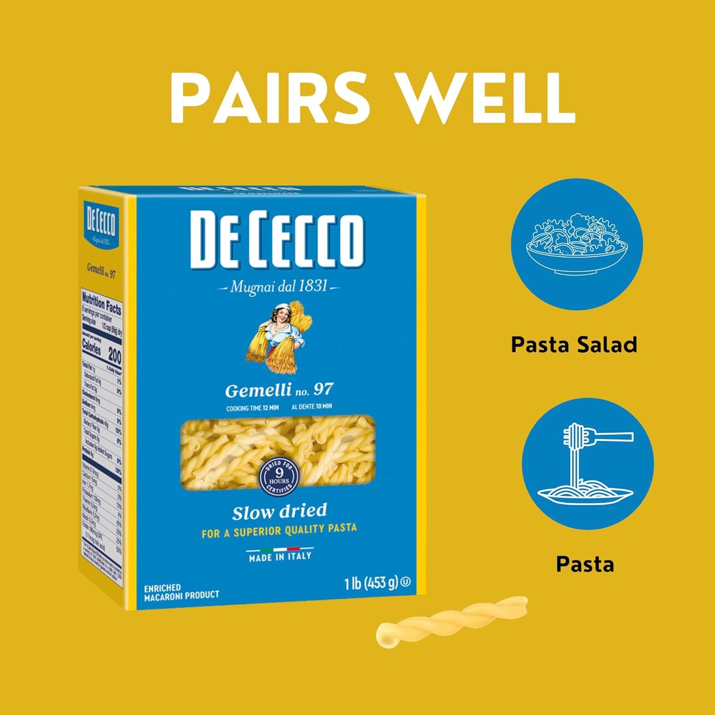 DeCecco Gemelli, No. 97, 1 Pound Box Case 1