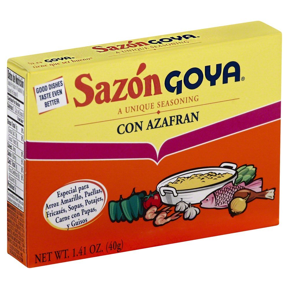 Goya Sazon Arzfran 1.41oz - Case 1