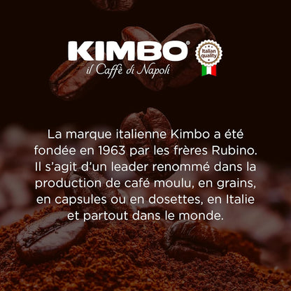 Kimbo Roasted Coffee Beans (Aroma Gold, 2.2 Pounds) - 1 Case