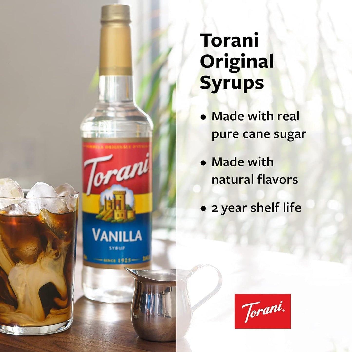 Torani Brown Sugar Cinnamon Syrup, 750 ml - 1 Case