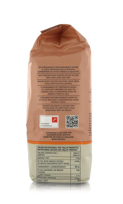 Molino Pasini Manitoba Flour, Soft Wheat from North America and EU, 1 Kg / 2.20 Lb - 1 Case