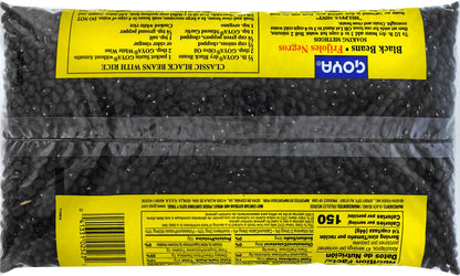 Goya Black Beans, Dry, 4 Lb Bag - Case 1