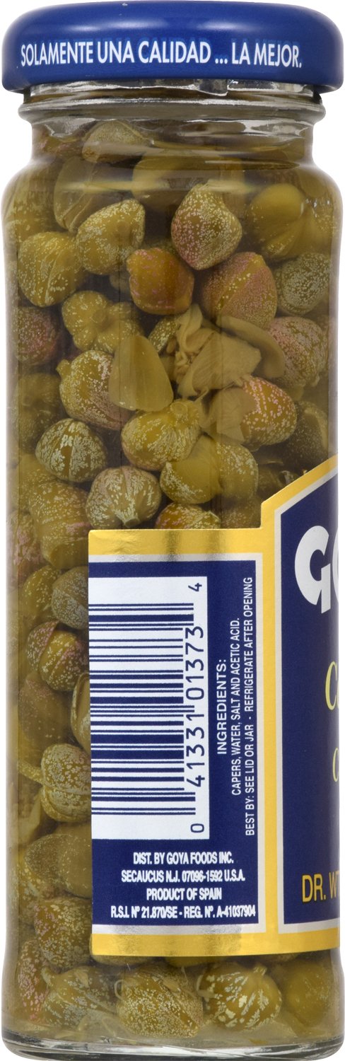 Goya Foods Premium Spanish Capers, 2.25 Ounce - Case 1